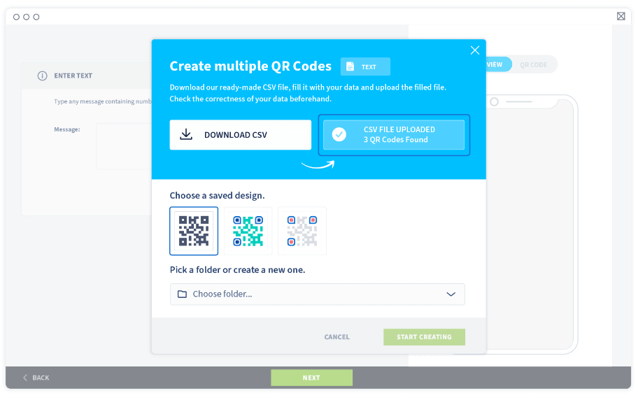 Warten Sie, bis das Tool die hochgeladene Datei validiert hat, und achten Sie auf mögliche Fehlermeldungen