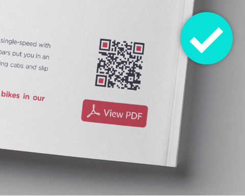 Professionelle QR Codes sind voll anpassbar mit Farben