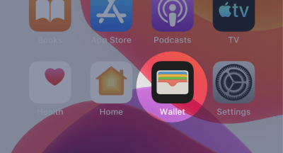 Öffnen Sie die App „Wallet“ auf Ihrem iPhone.